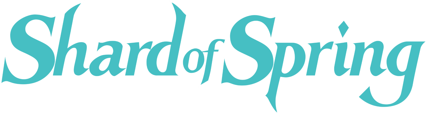 Shard of Spring logo for Commodore 64
